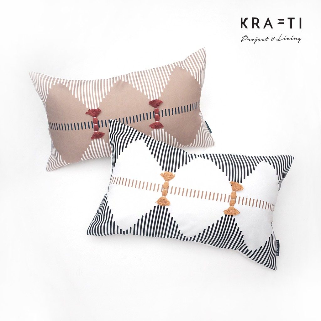 Bantal Sofa / Bantal 30x50 / Karu Cushion / Bantal tassel /Bantal Premium