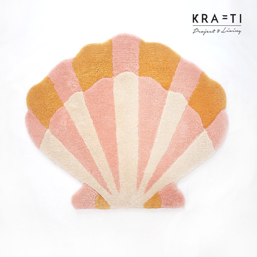 Karpet  / rugs / karpet kerang / karpet premium / shell rug / kerang