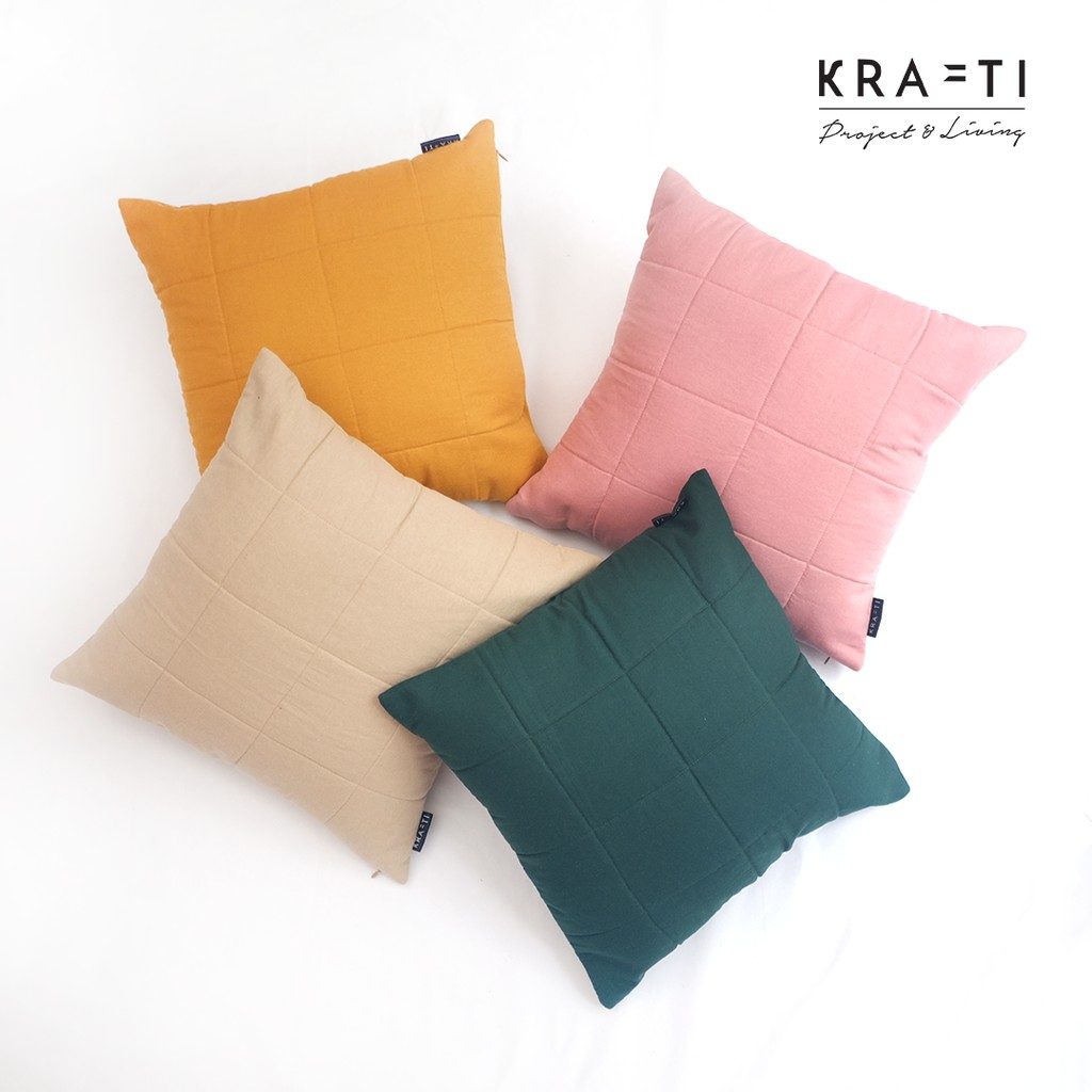 Bantal Sofa / Bantal Quilting /  Bantal 40x40 / Quilted Basic 40x40