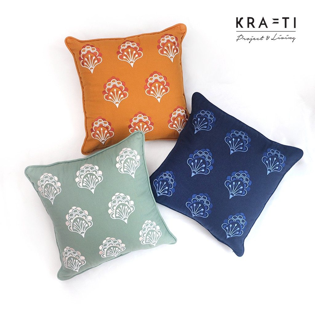 Bantal Sofa / Bantal 40x40 / Sarung Bantal Sofa / ELENA  / Bantal Bordir