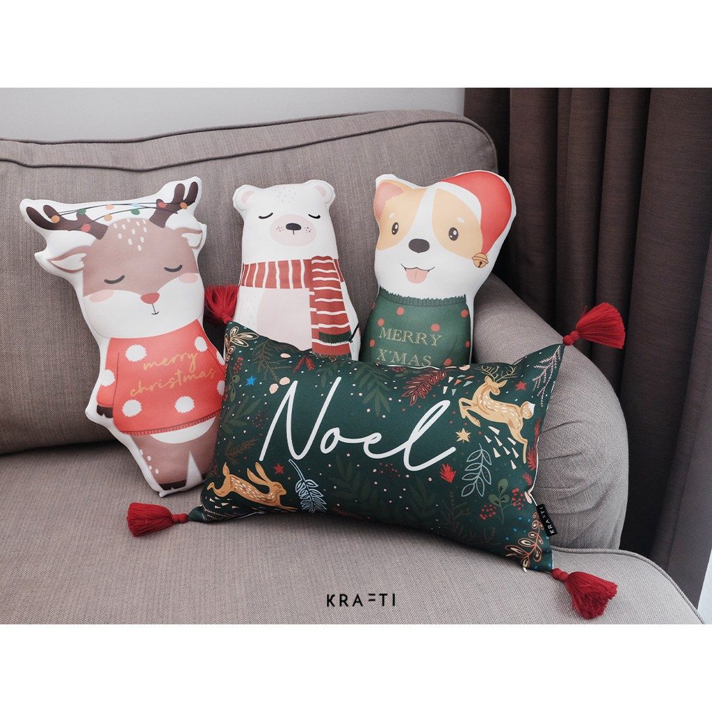 Basha Exclusive Bundling - Bantal sofa/ bantal natal/  hadiah  natal