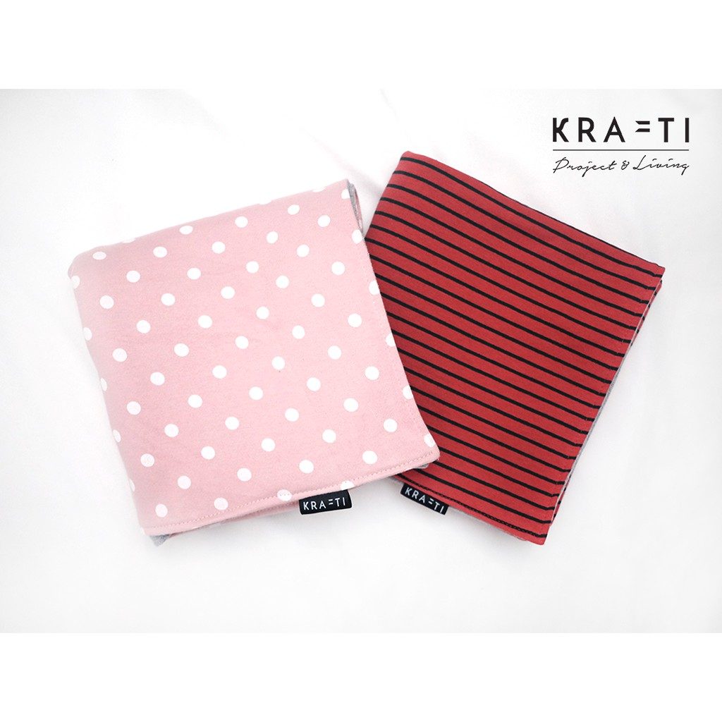Selimut Bayi / Selimut Anak / Stripes & Polka / Baby Blanket 90x100cm