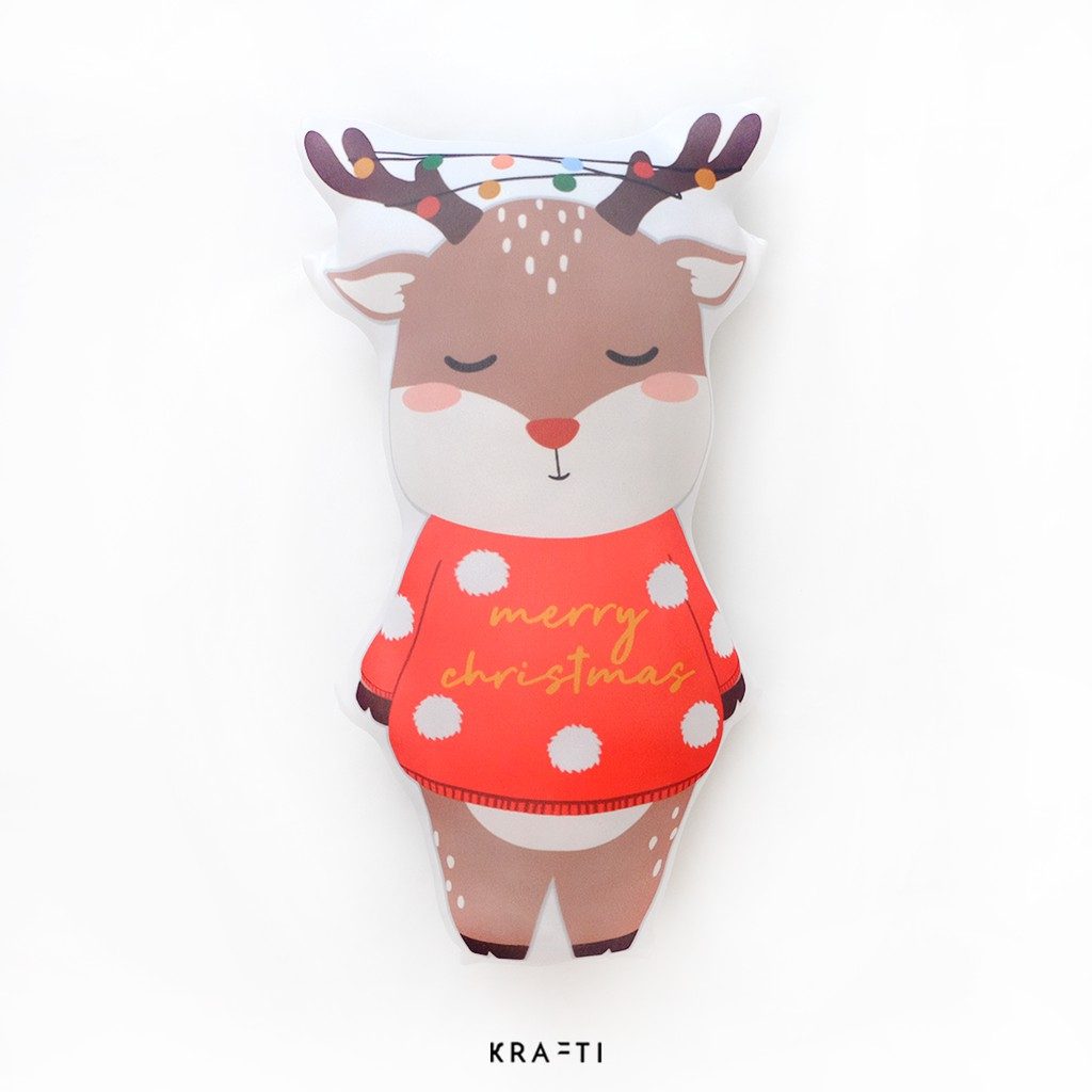 Krafti Project & Living -Basha Ex Bundling - Bantal Boneka Natal / Kantong Lipat/ Hampers Natal