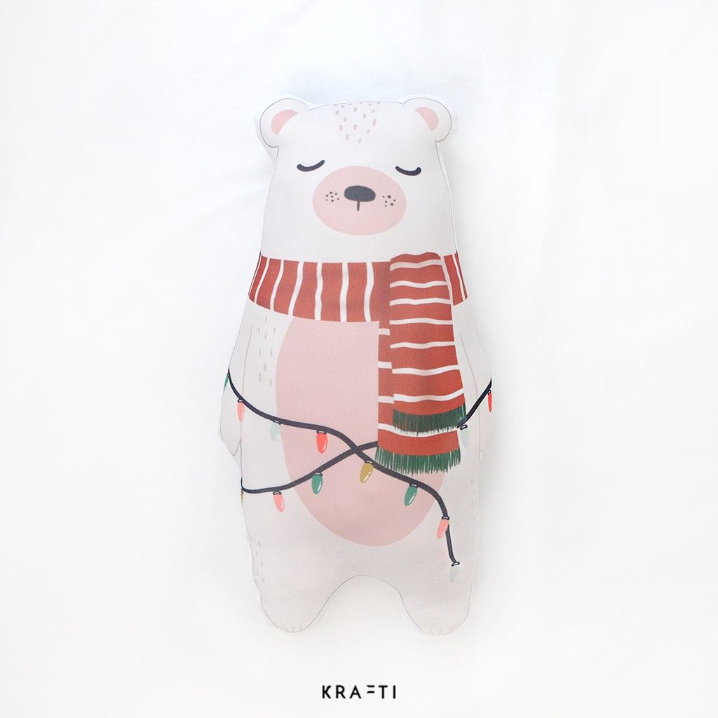 Krafti Project & Living -Basha Ex Bundling - Bantal Boneka Natal / Kantong Lipat/ Hampers Natal