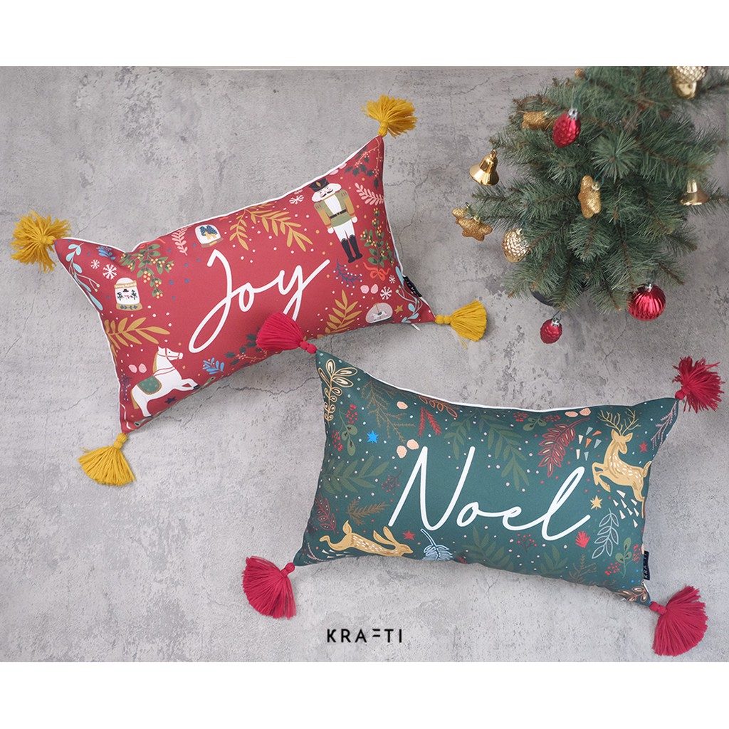 Bantal Sofa / bantal print / NOEL JOY / bantal 30x50cm