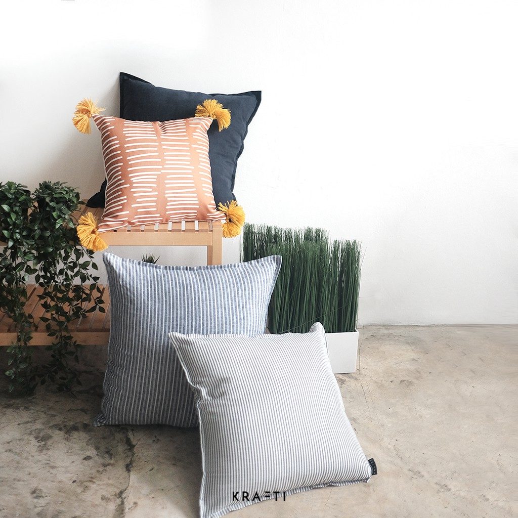 Bantal Sofa / Bantal 30x50 / Cotton Linen Basic Cushion