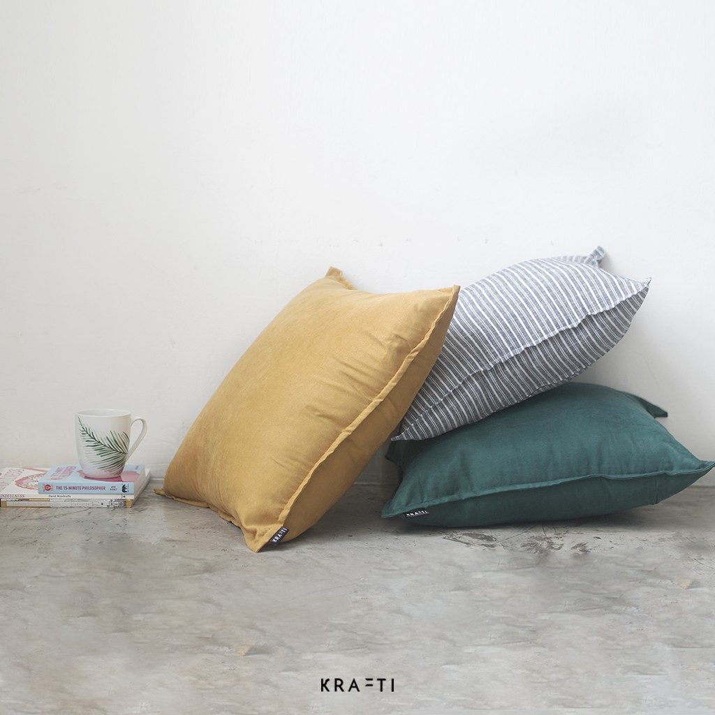 Bantal Sofa / Bantal 30x50 / Cotton Linen Basic Cushion
