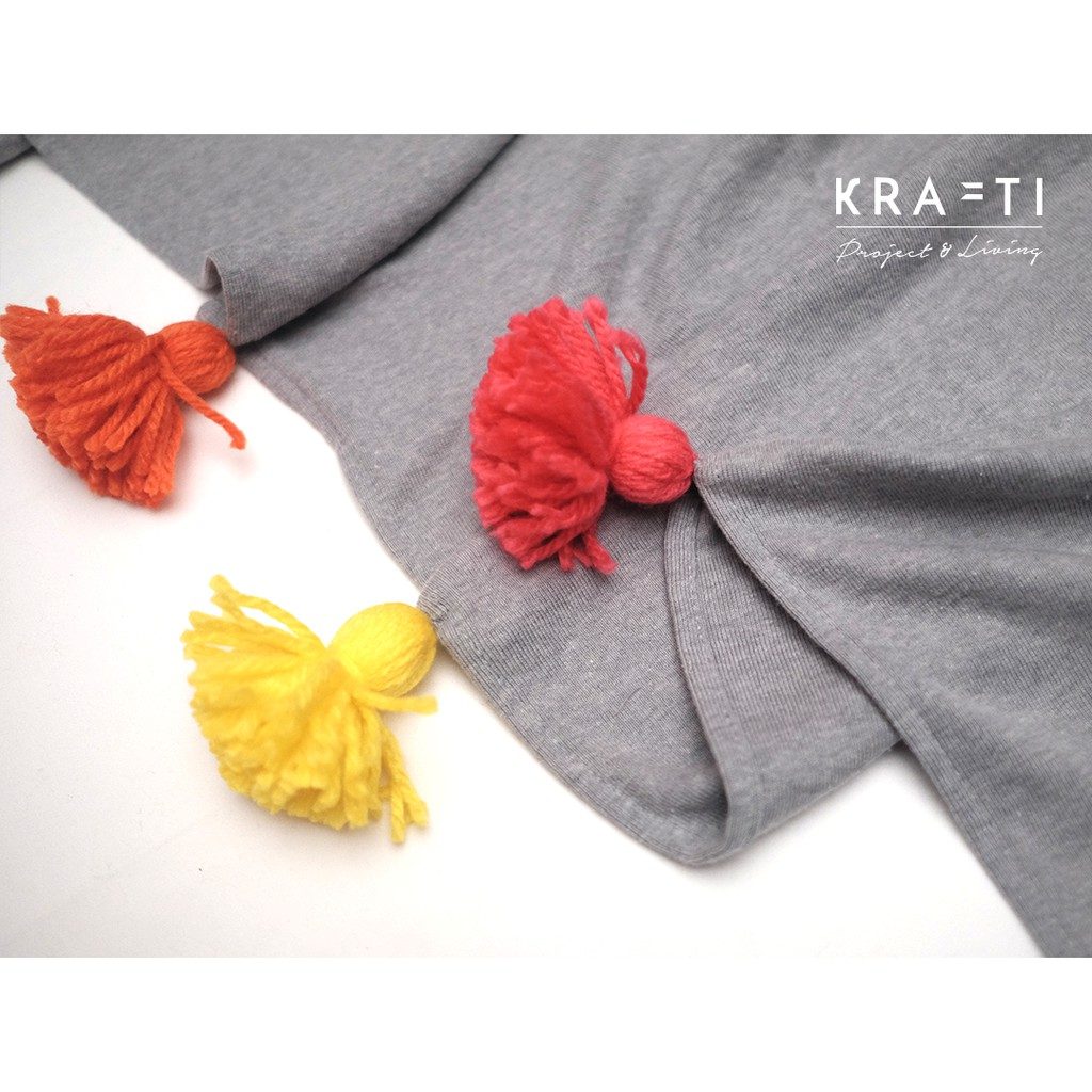Selimut Sofa / Selimut Travelling Grey Knit 100x150cm