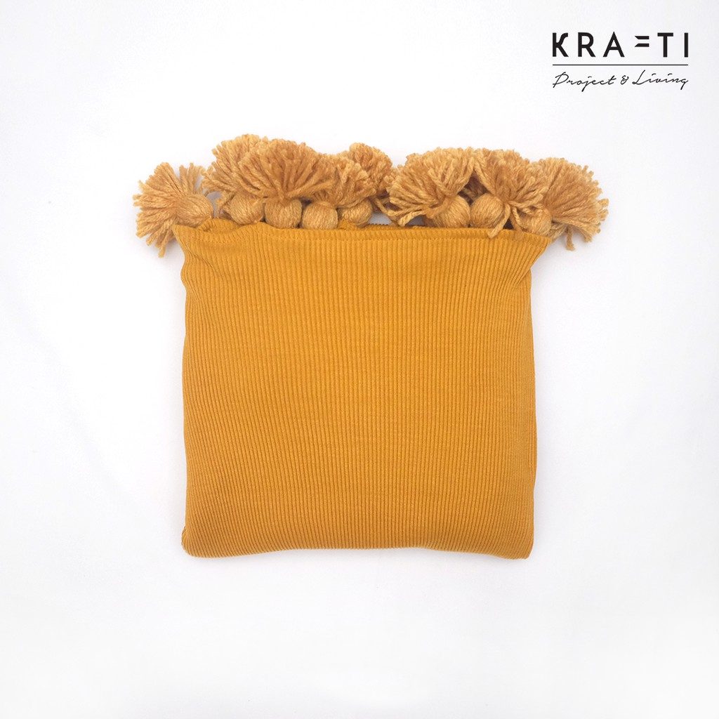 Selimut Sofa / Selimut Traveling / Selimut Mustard Rib 100x150cm