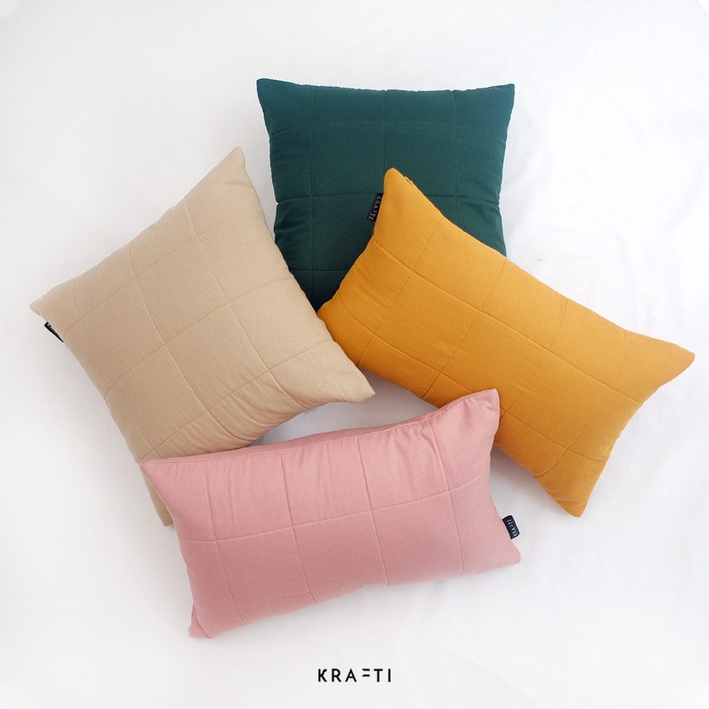 Bantal Sofa / Bantal Quilting / Bantal 30x50 / Quilted Basic 30x50