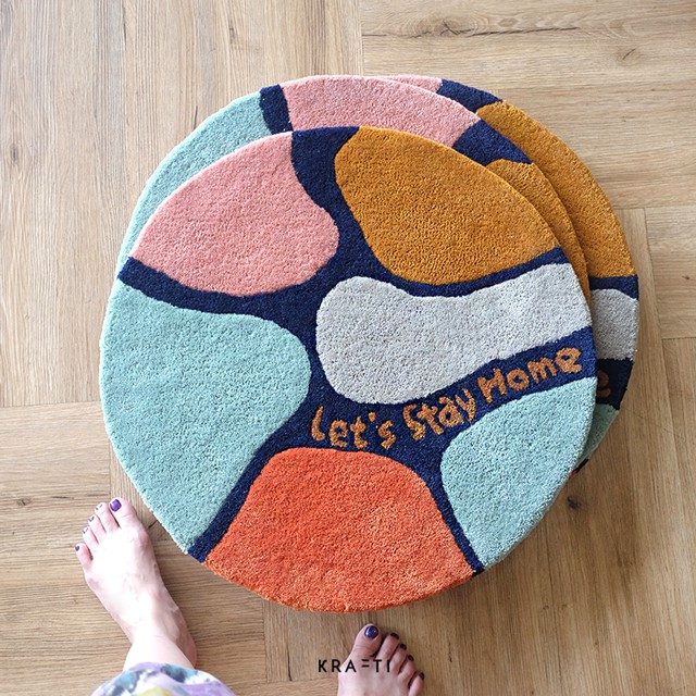 Karpet Kamar / karpet premium /  Let's Stay Home / rugs