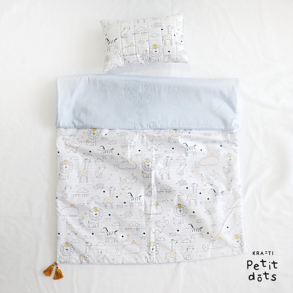 Bedding Set Bayi Bantal dan Selimut Bed Cover Premium