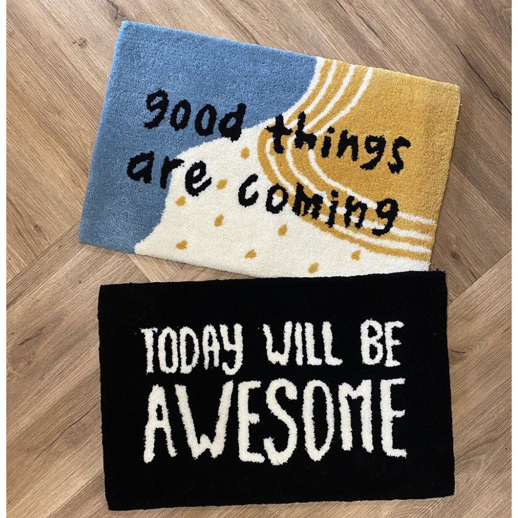 Keset Kamar Good Things Are Coming Doormat 40x60cm