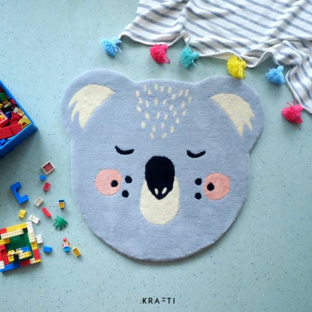 Karpet Kamar Anak Koala Keset Playmat Alas Bermain