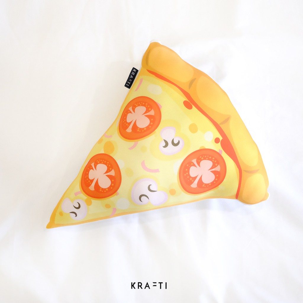 Bantal Boneka Pizza  (Pizza Plushies)