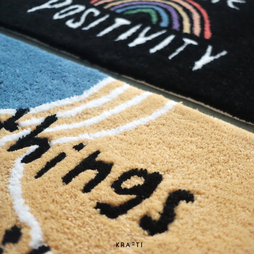 YAY Half Round Door Mat (Keset Kamar)