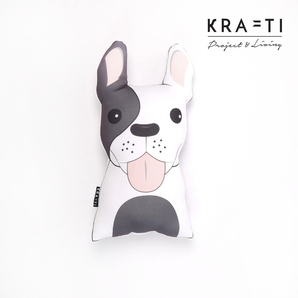 Bantal Boneka Anjing French Bulldog (French Bulldog Plushies)