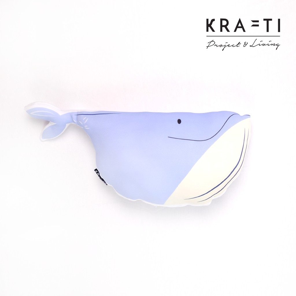 Bantal Boneka Ikan Paus (Whale Plushies)