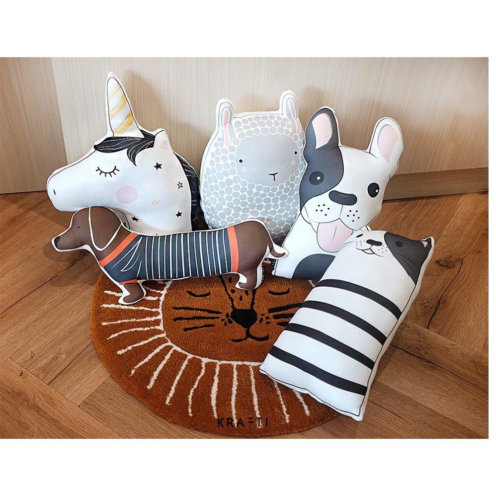 Bantal Boneka Anjing Dachsund (Sausage Dog Plushies)