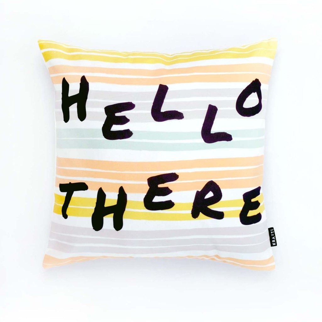 Bantal Sofa Print Hello There 50x50 cm