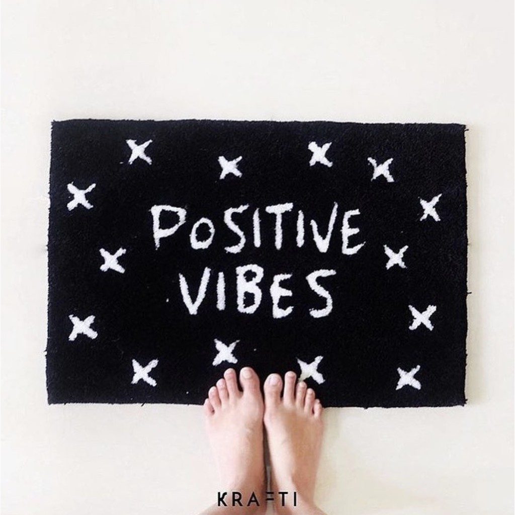 Positive Vibes (Keset Kamar) 40x60cm