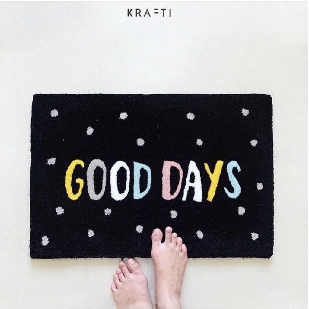 Good Days Door Mat (Keset Kamar) 40x60 cm