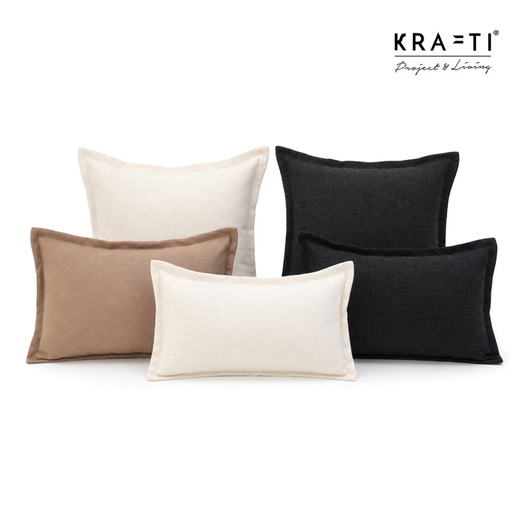 LANIE Linen / Linen Tebal / Bantal Linen / Bantal Sofa / Bantal Ruang Tamu / Bantal 50x50 / Bantal 40x60 / Bantal 30x50