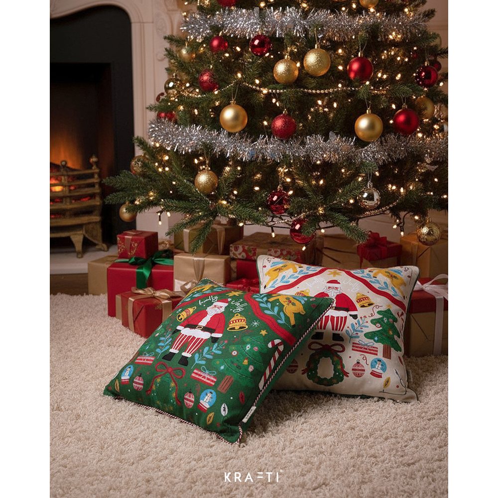 Christmas CLAUS Pillow Bantal Natal / Bantal Sofa / Bantal 40x40 / Hampers Natal / Kado Natal