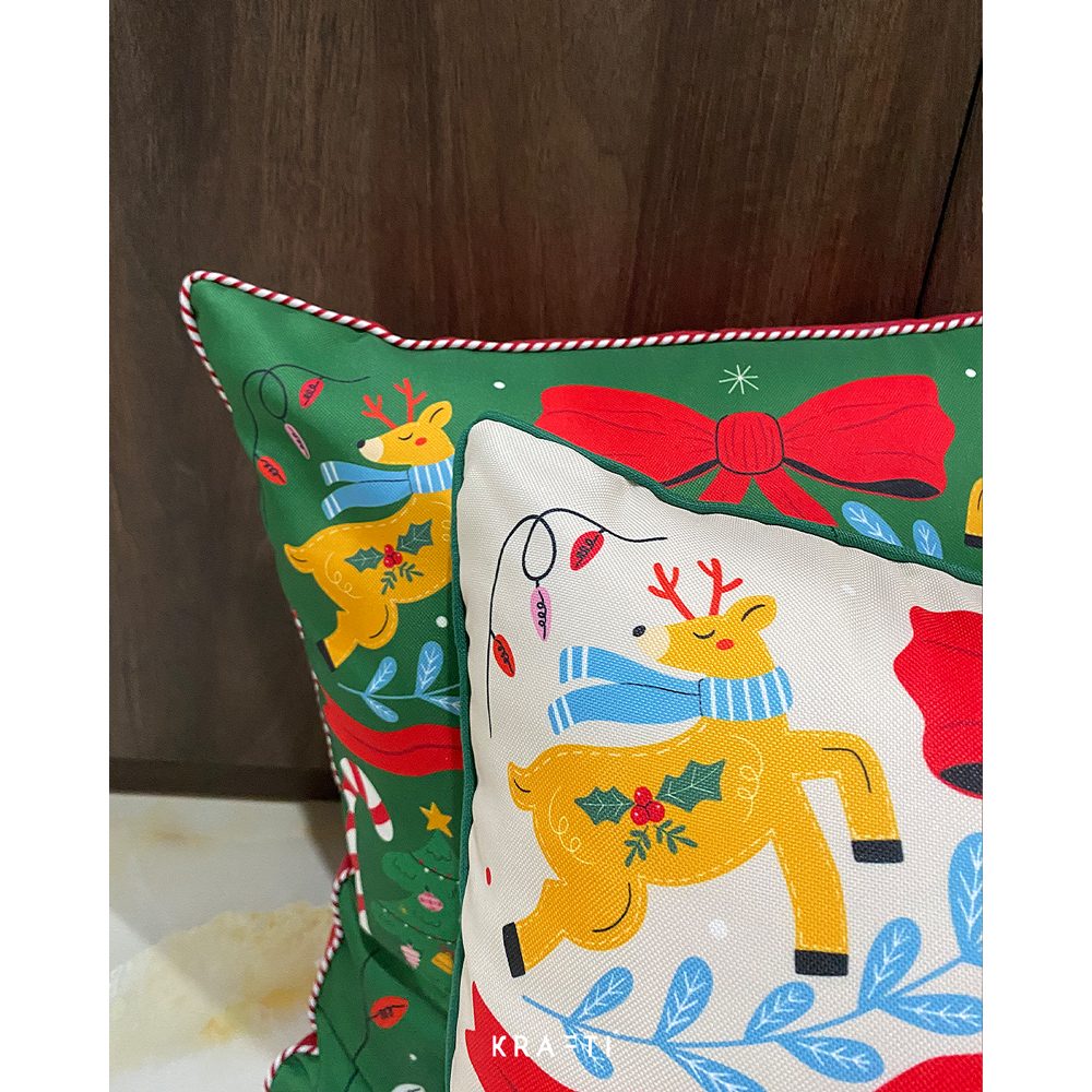 Christmas CLAUS Pillow Bantal Natal / Bantal Sofa / Bantal 40x40 / Hampers Natal / Kado Natal