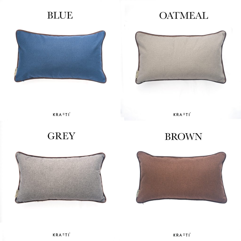 BASSIO BASIC / Bantal Sofa / Bantal 30x50 cm / Bantal 40x40 / Bantal 50x50 / Sarung Bantal Sofa / Decorative Pillow / Accent Pillow