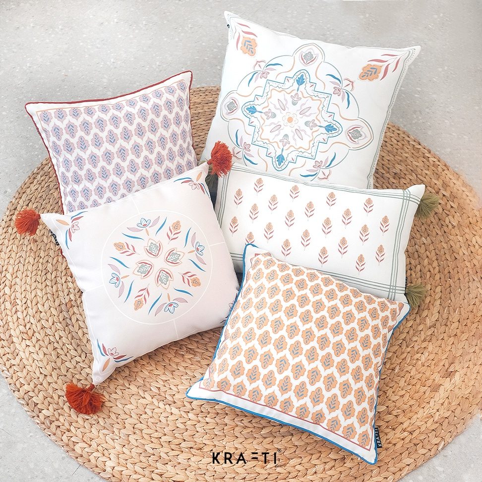 ELAID Series/ Bantal Sofa /Bantal 30x50 / Bantal 40x40 / Bantal 50x50 / Throw Pillow / Dekorasi Rumah