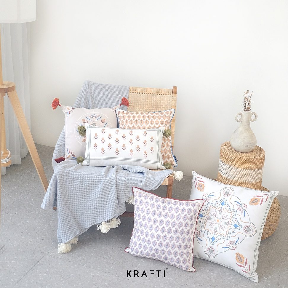 ELAID Series/ Bantal Sofa /Bantal 30x50 / Bantal 40x40 / Bantal 50x50 / Throw Pillow / Dekorasi Rumah