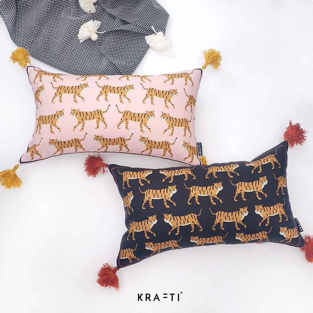 Bantal Sofa / Bantal 30x50cm / Bantal Print / Bantal Tiger / Bantal Macan