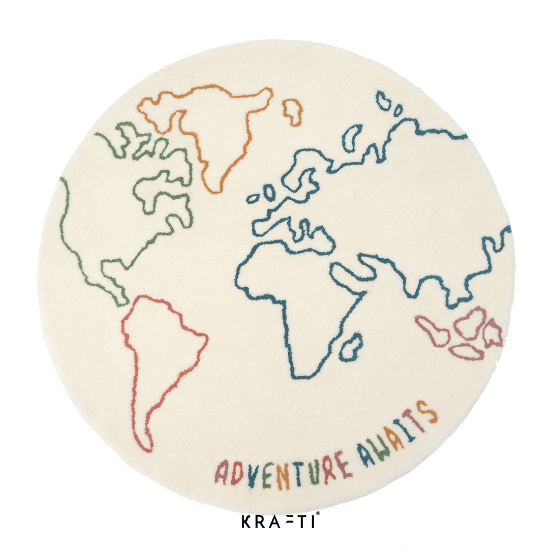 Karpet PETA / Karpet Kamar / Karpet / Karpet premium / rug / World Map Rug / Kids Rug / Karpet Kamar Anak