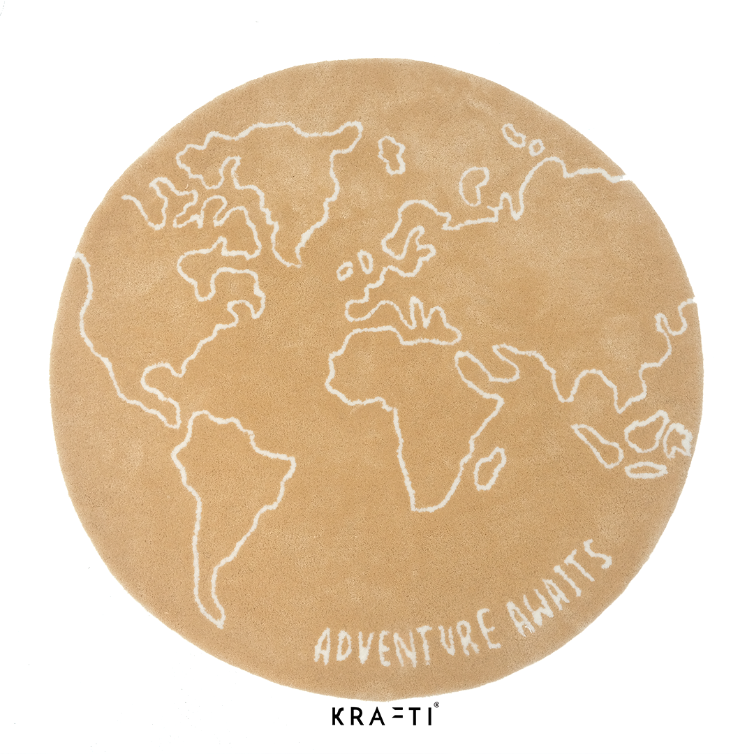 Karpet PETA / Karpet Kamar / Karpet / Karpet premium / rug / World Map Rug / Kids Rug / Karpet Kamar Anak