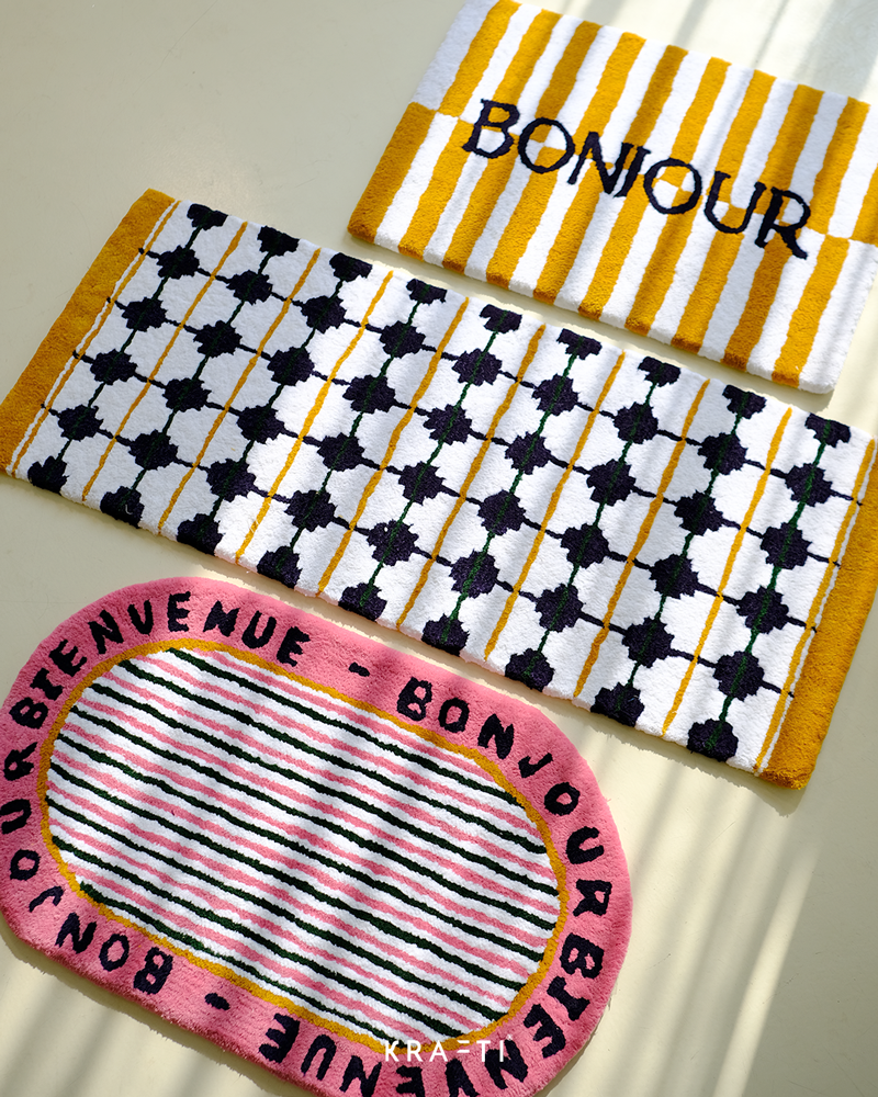 Bonjour Series Door Mat