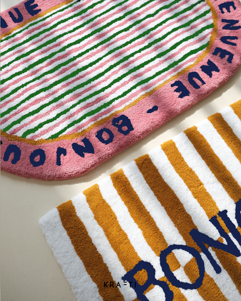 Bonjour Series Door Mat
