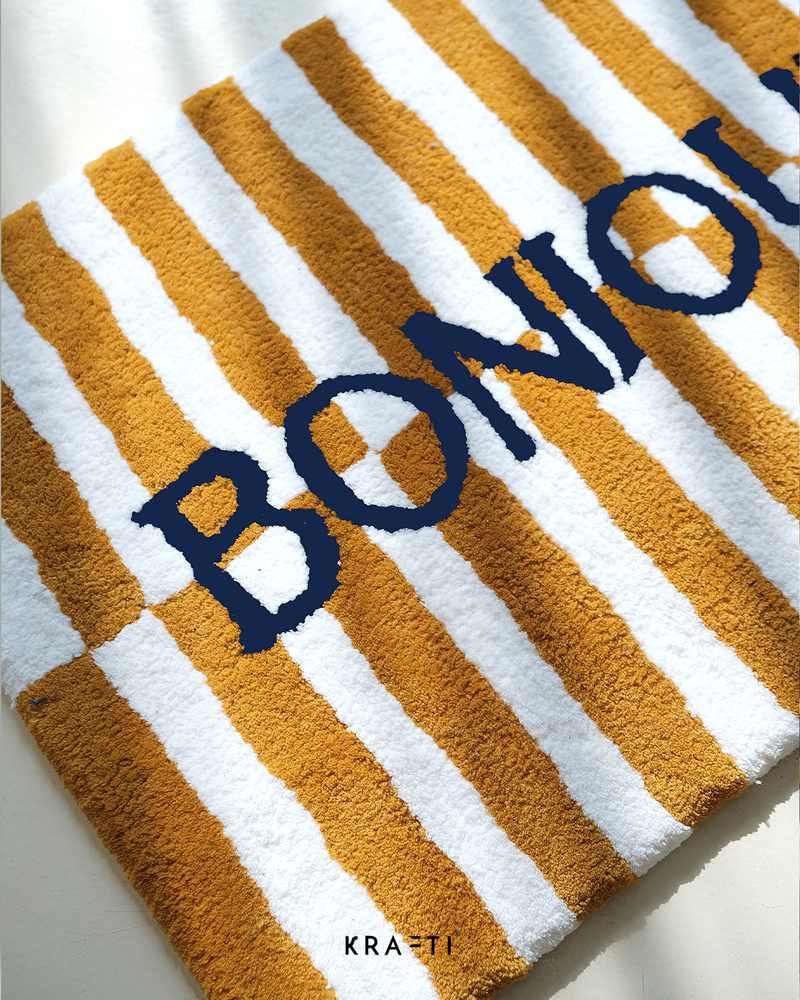 Bonjour Series Door Mat