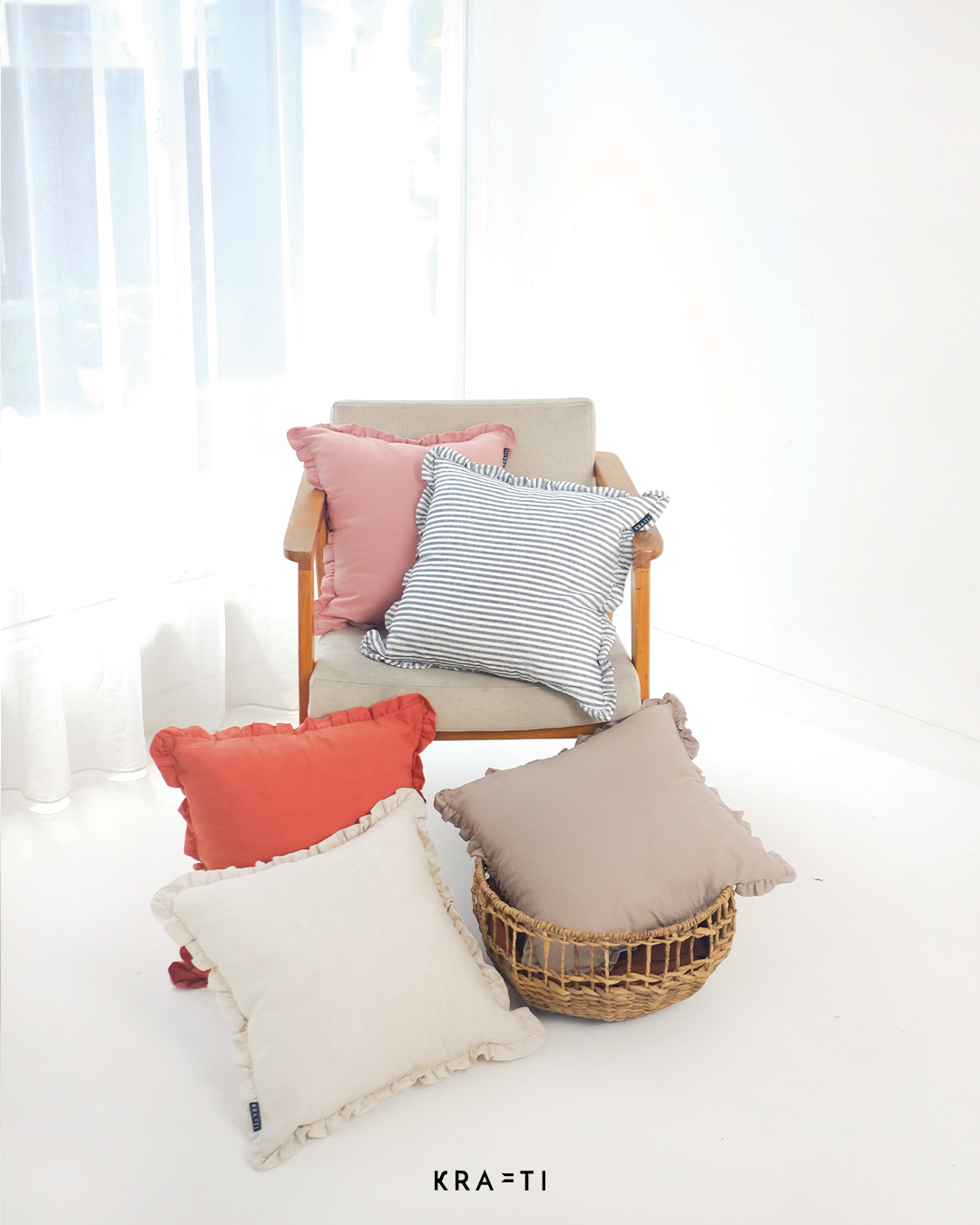 Serena Frill Cushion
