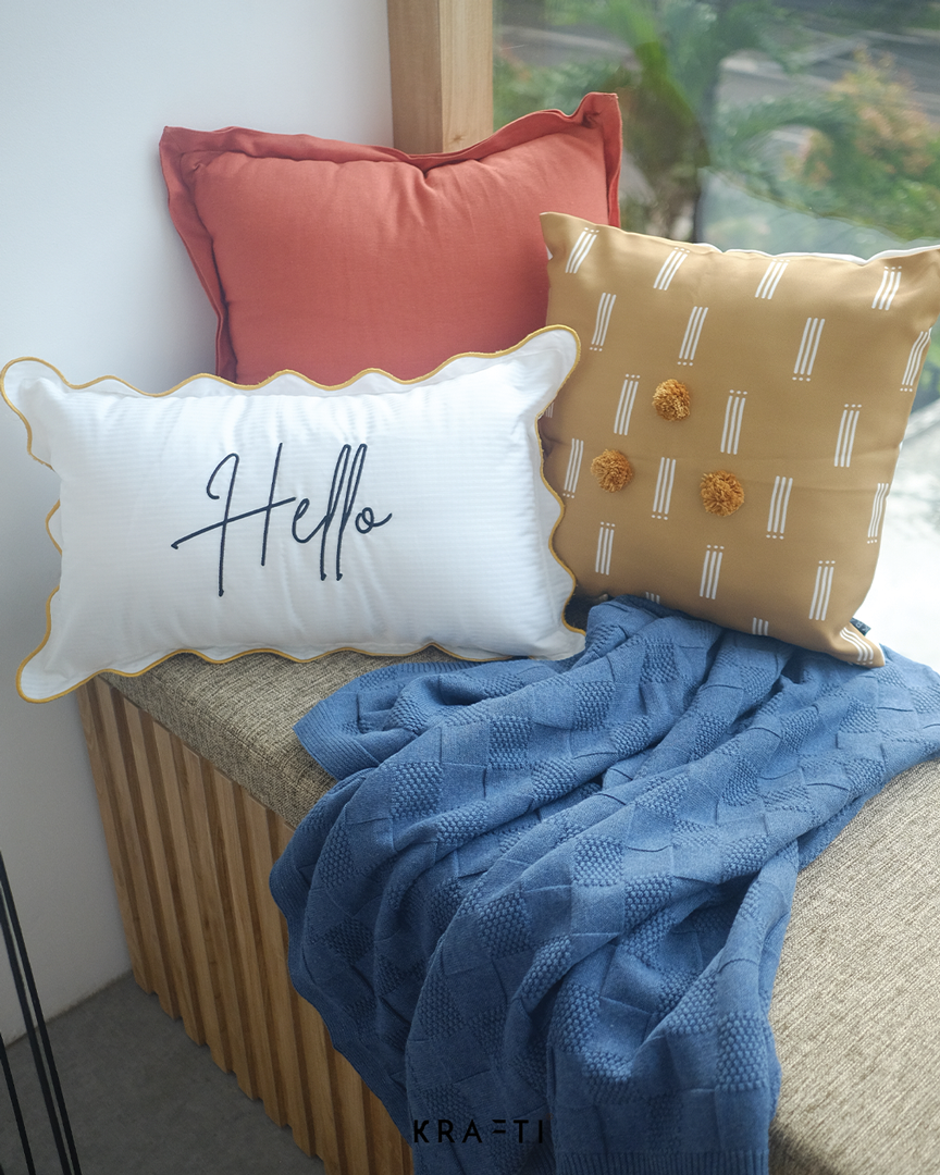 Scalla Bonjour Hello Cushion
