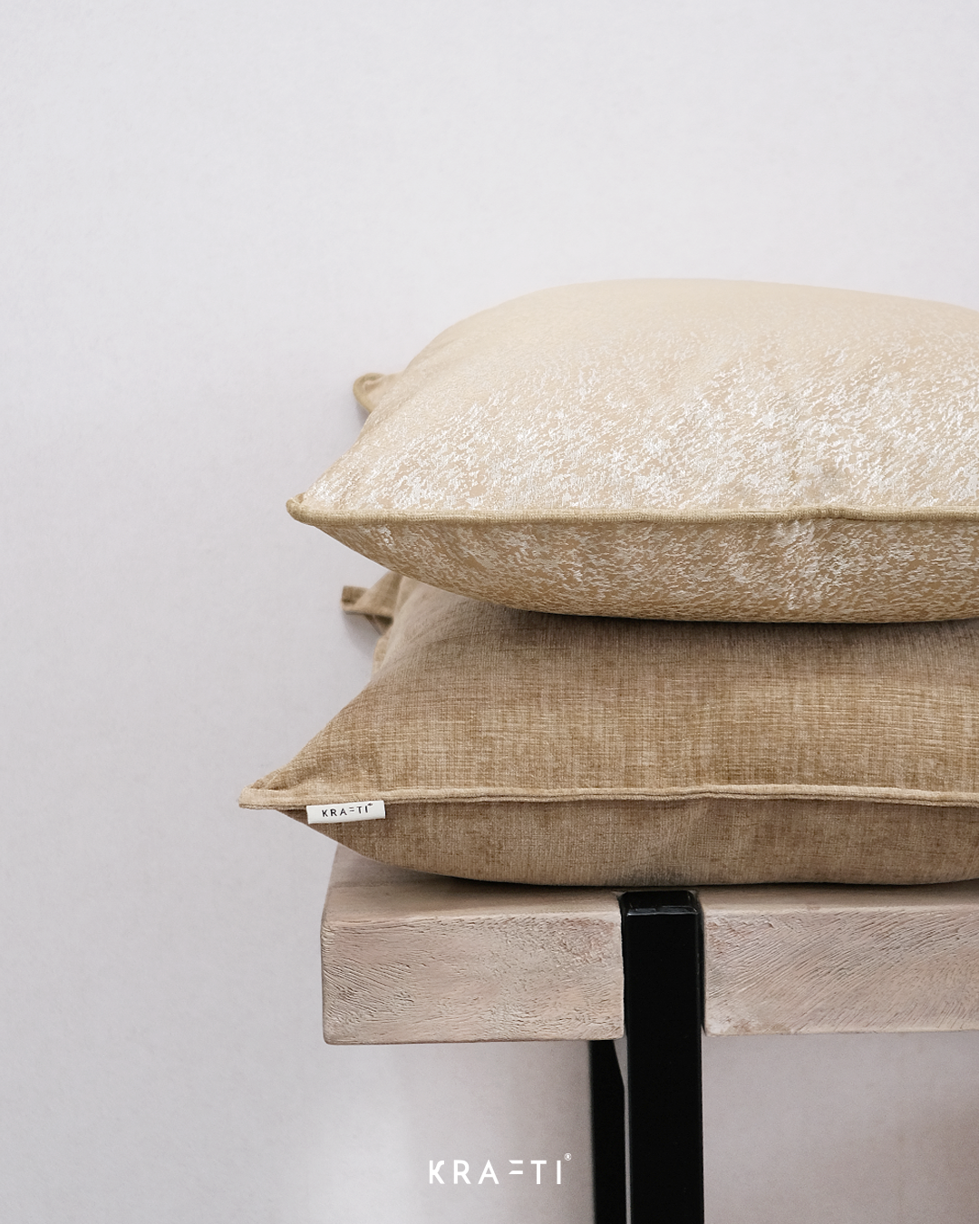Wicker Gold Cushion