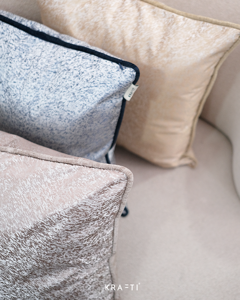 Wicker Gold Cushion