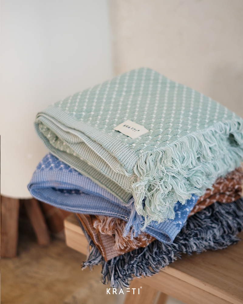Joury Knitted Blanket