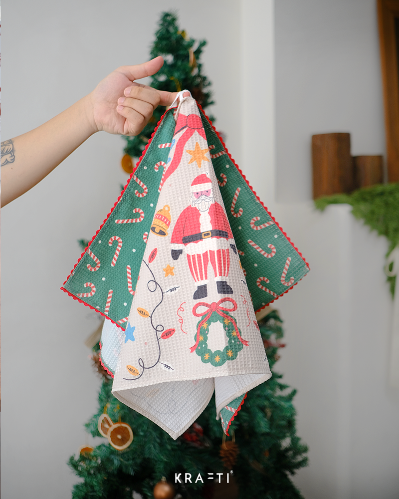 Claus Tea Towel