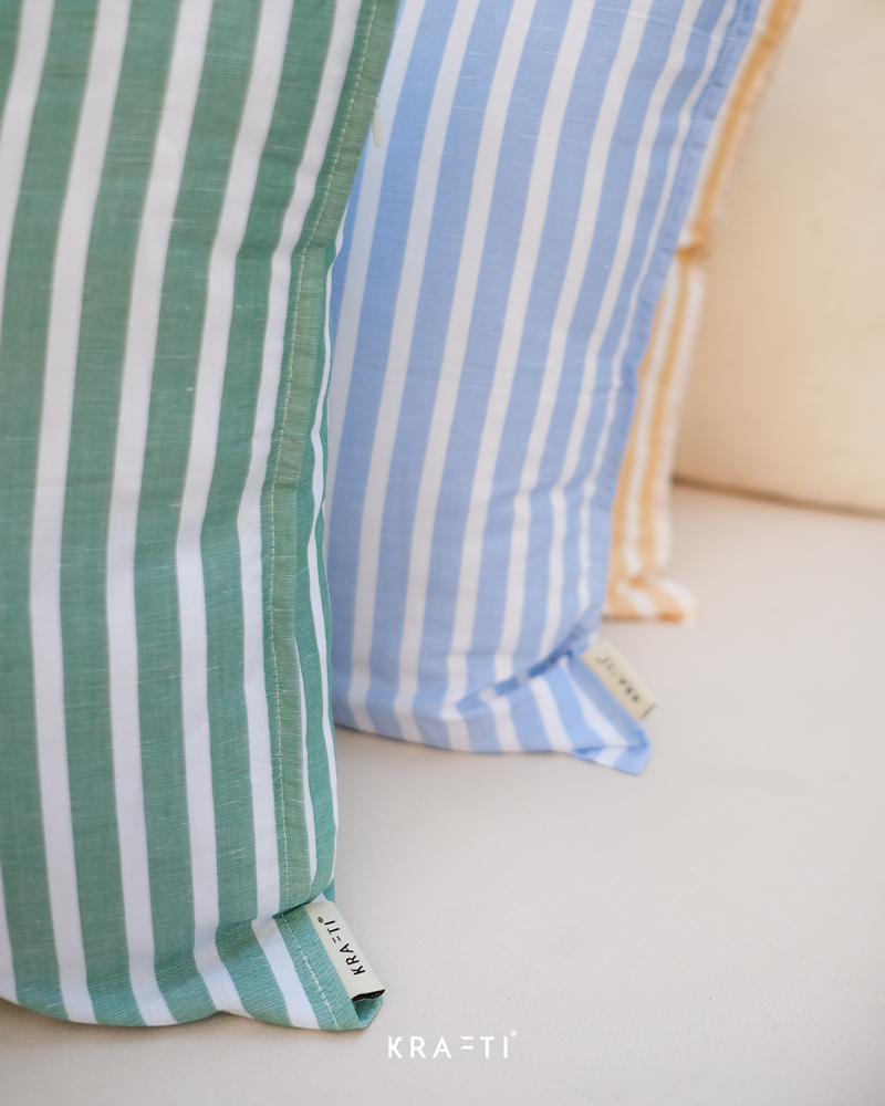 Summer Stripes Lumbar Cushions