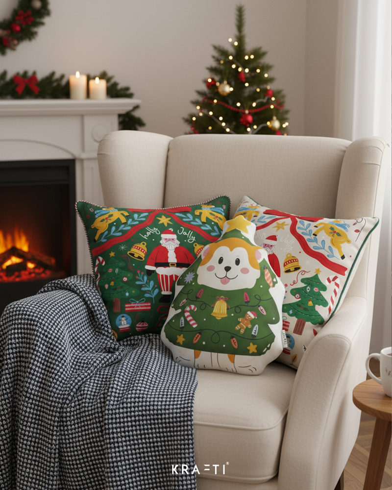 Christmas Claus Cushion