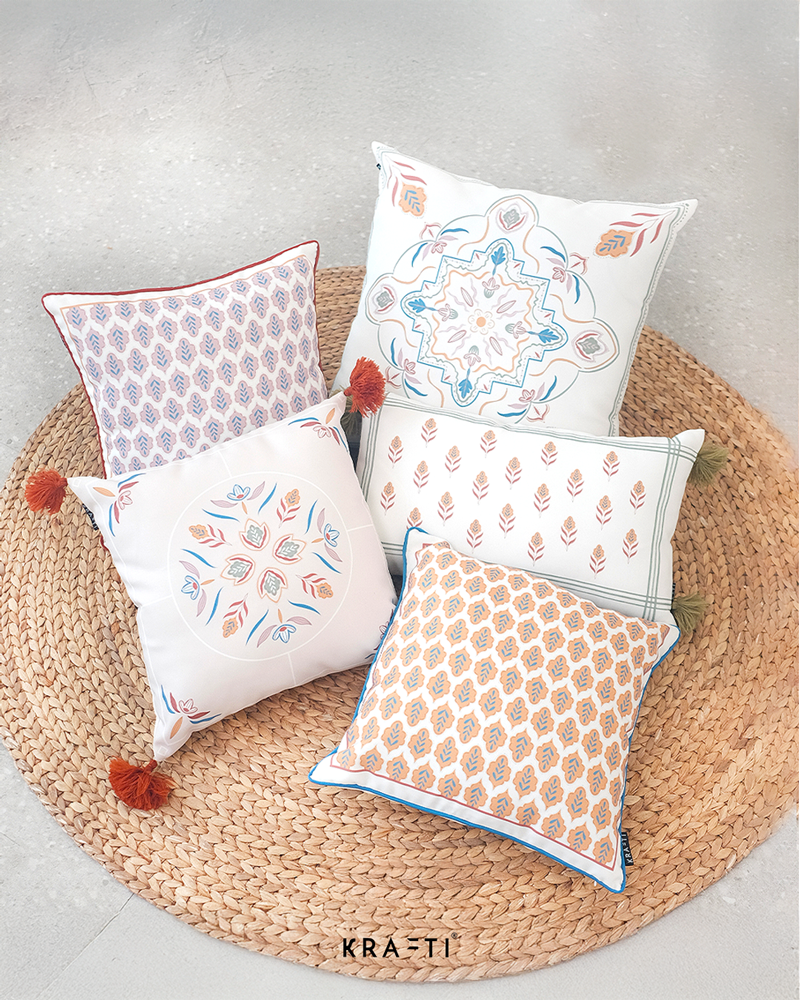 Elaid Series Printed Cushion
