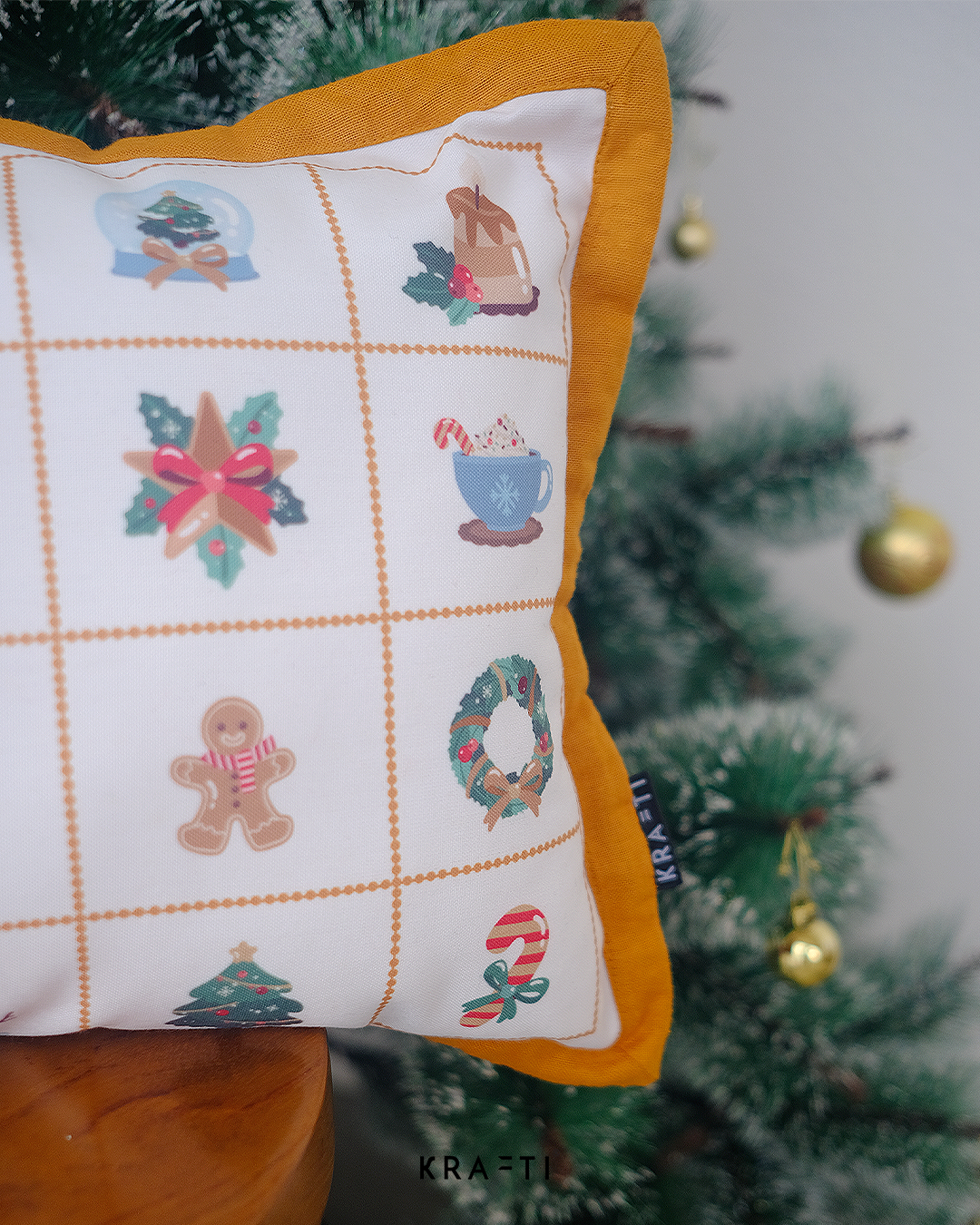 Christmas Carol Series Cushion