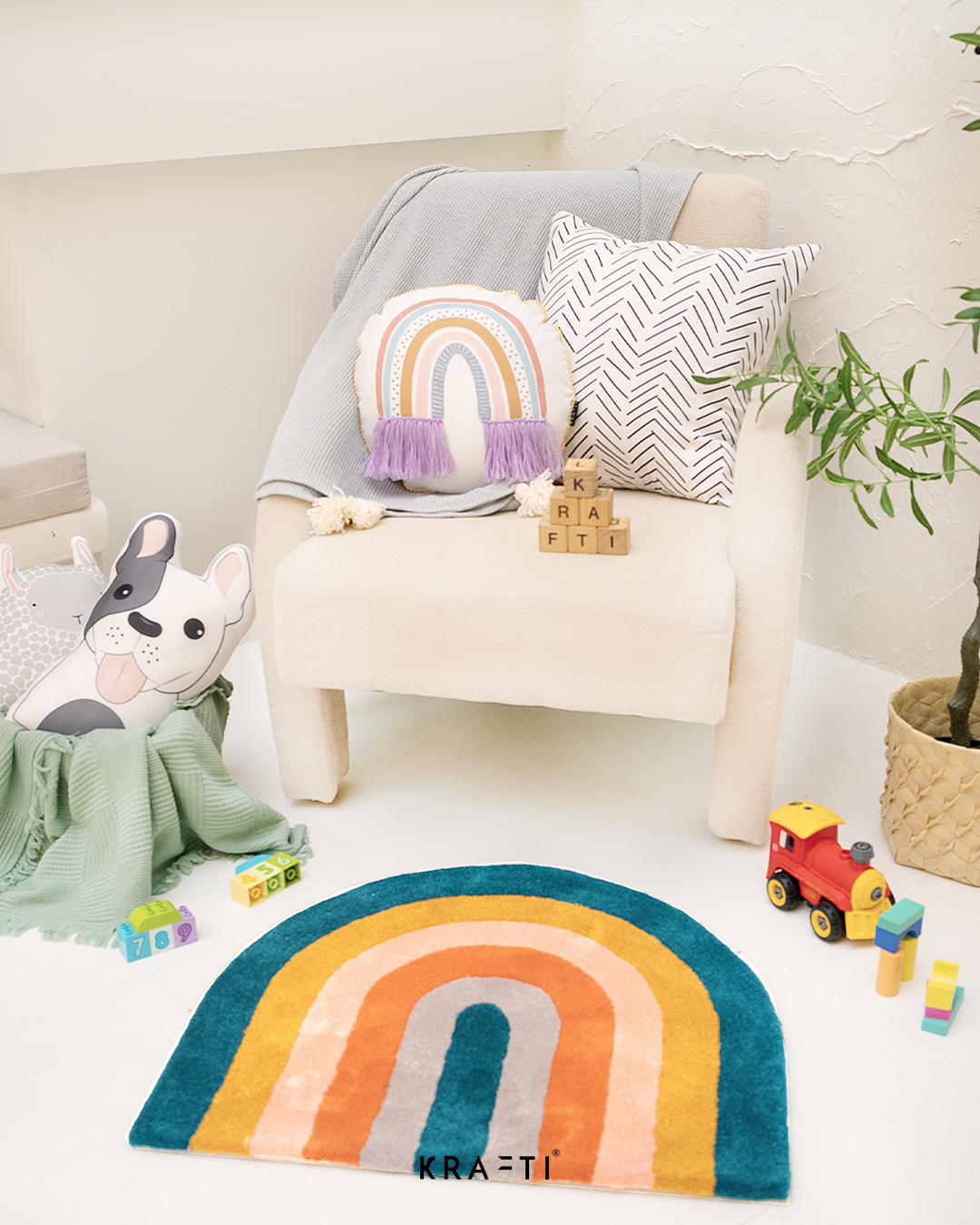 Rainbow Mini Rug